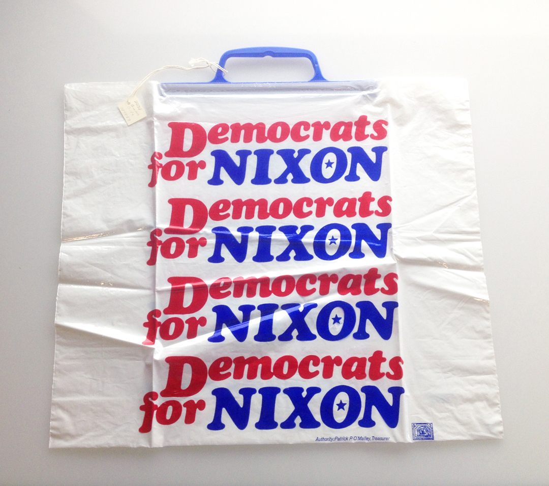 Democrats for Nixon bag