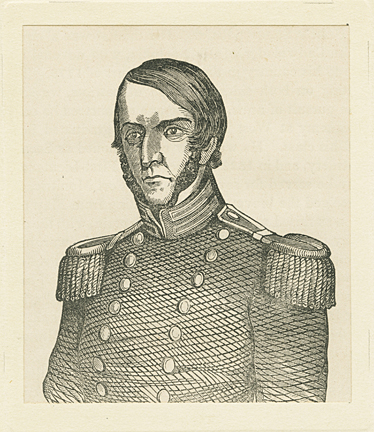 Brevet Major Samuel Ringgold was killed in the Battle of Palo Alto. Small Prints, Ringgold, Major Samuel, MdHS.