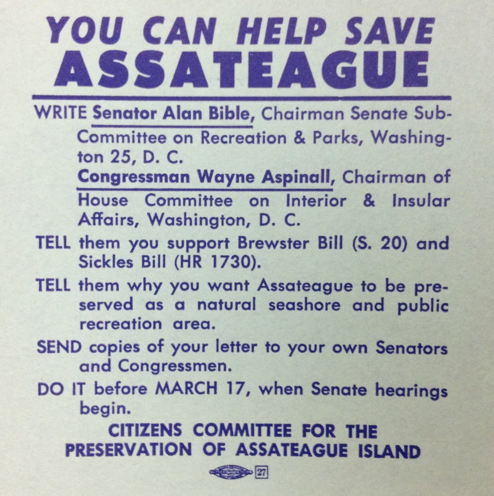 Citizens Committee for the Preservation of Assateague Island