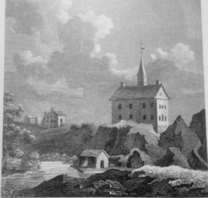 Rice 28 The Old Court House and Powder Magazine From a View Take