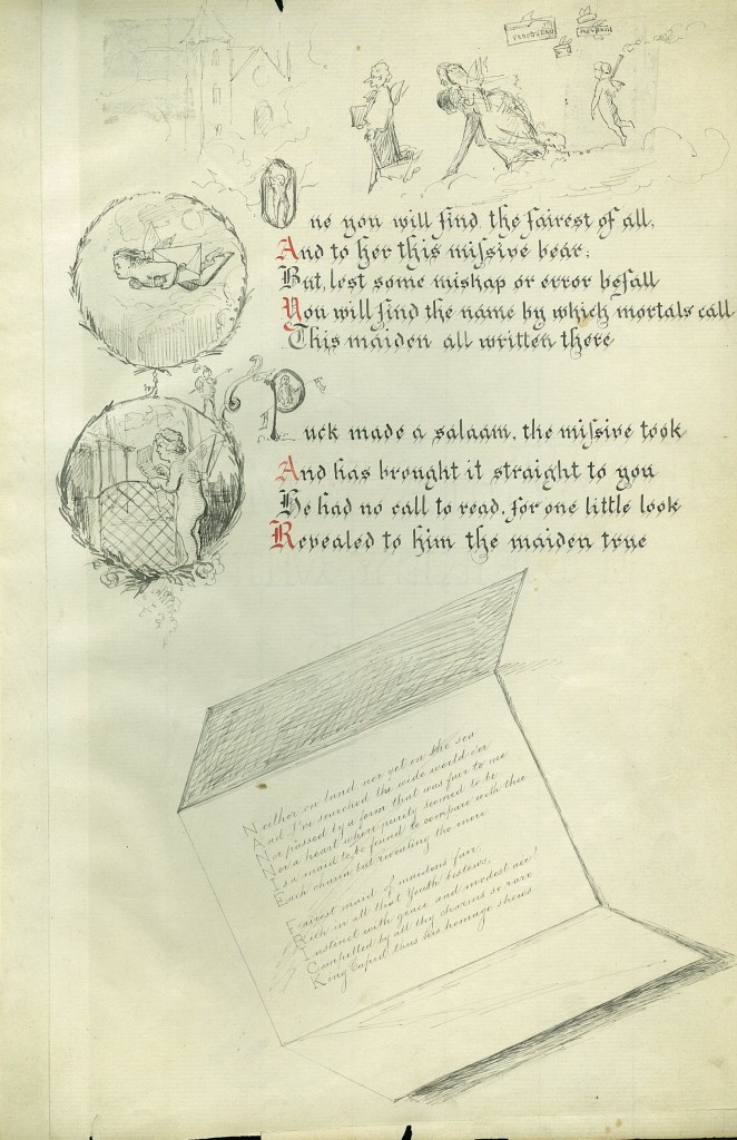Page 4 of the poem. MD877, BCLM Works on Paper, MdHS.