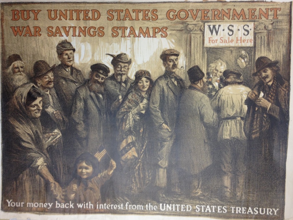 Buy United States Government War Savings Stamps – Your money back with interest from the United States Treasury, ca 1917-1918, Poster Collection, MdHS.