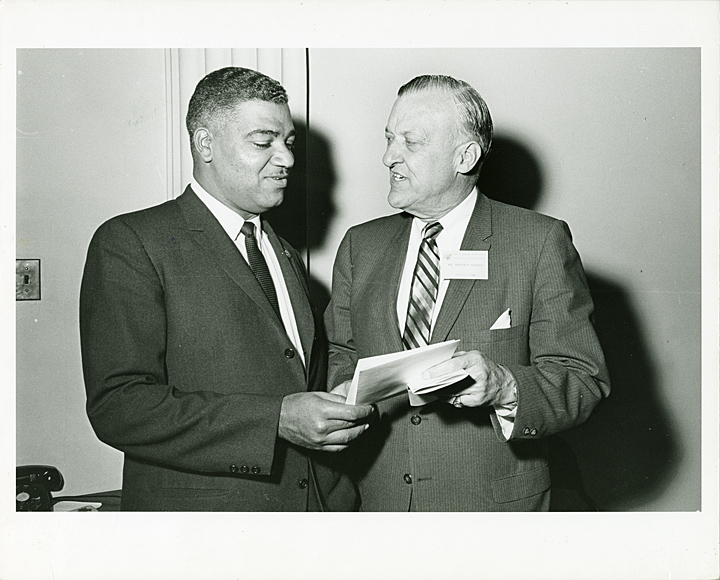 "Whitney Moore Young Jr. and Mayor Theodore McKeldin," MdHS, PP286-200.