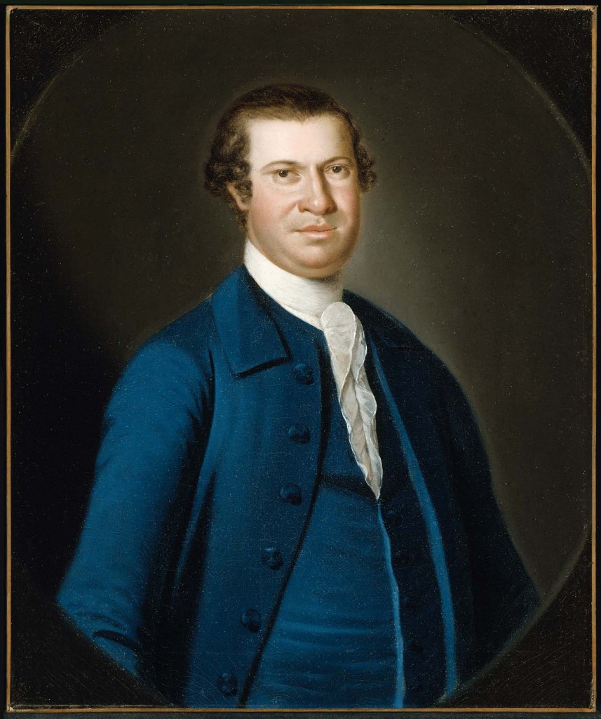 "Anthony Stewart" by John Hesselius, 1760's. (Not part of the MdHS collection). Museum of Fine Arts Boston (http://www.mfa.org/collections/object/anthony-stewart-35614)