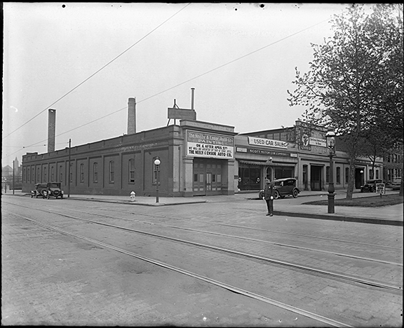 Chevy Dealership Photo 8X10 Maryland 1926 B&W 