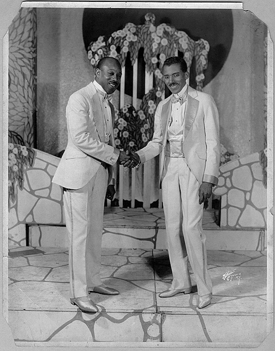 Eubie Blake and Noble Sissle, ca. 1924, Eubie Blake Photograph Collection, PP301.321, MdHS.