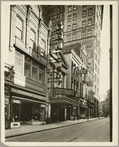 Century Theatre, 18 West Lexington Street, ca 1925, 1995.62.001, MdHS.