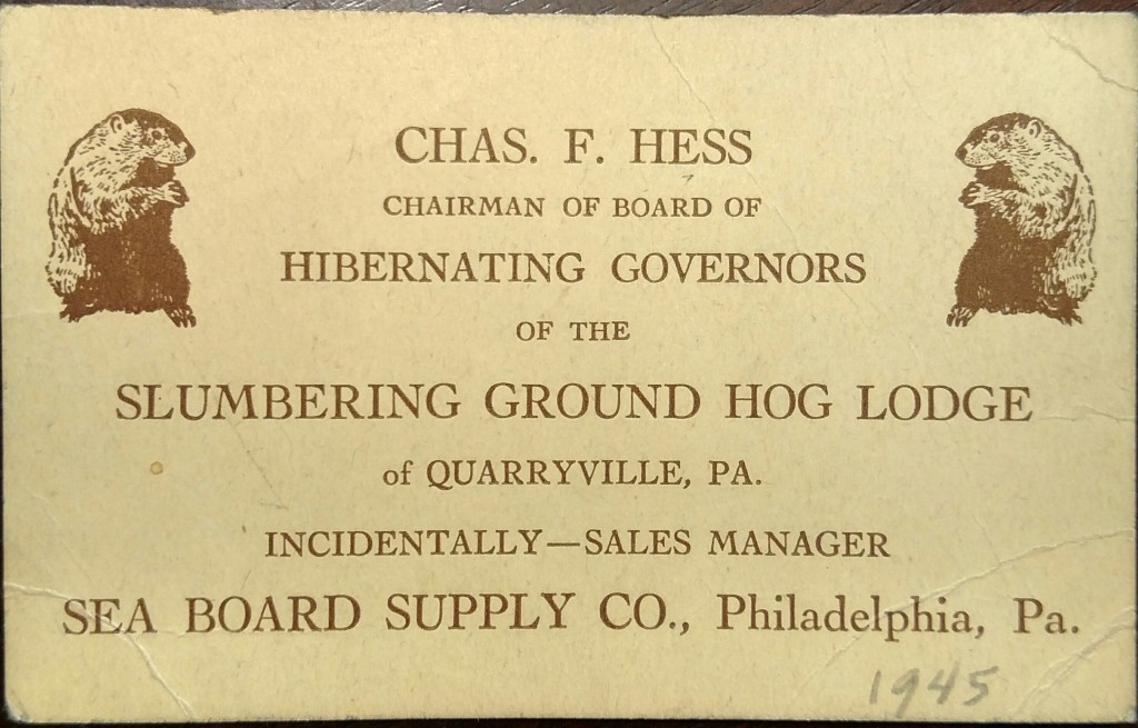 Evidently, Mr. Hess felt that his role as Chairman of the Board of Hibernating Governors was more important than his day job.