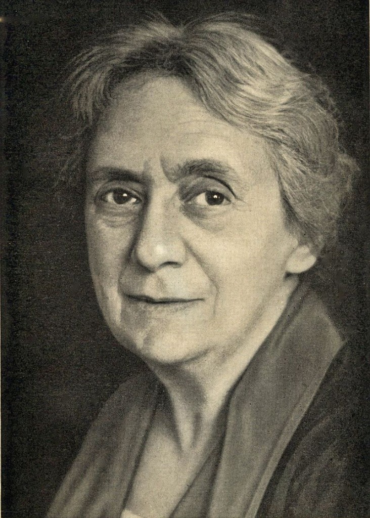 Henrietta Szold in 1940. (Credit: National Library of Israel, Schwadron Collection)