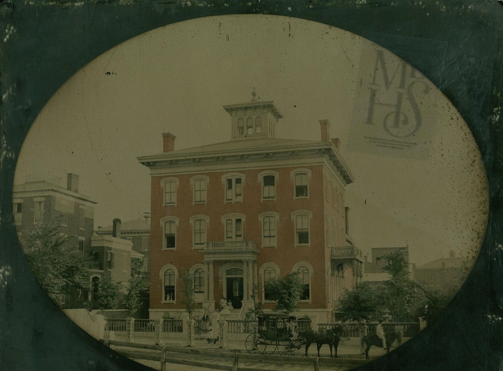 Baltimore, Md [?] – Houses – Unidentified House, ca 1870s-1880s, SVF, MdHS.