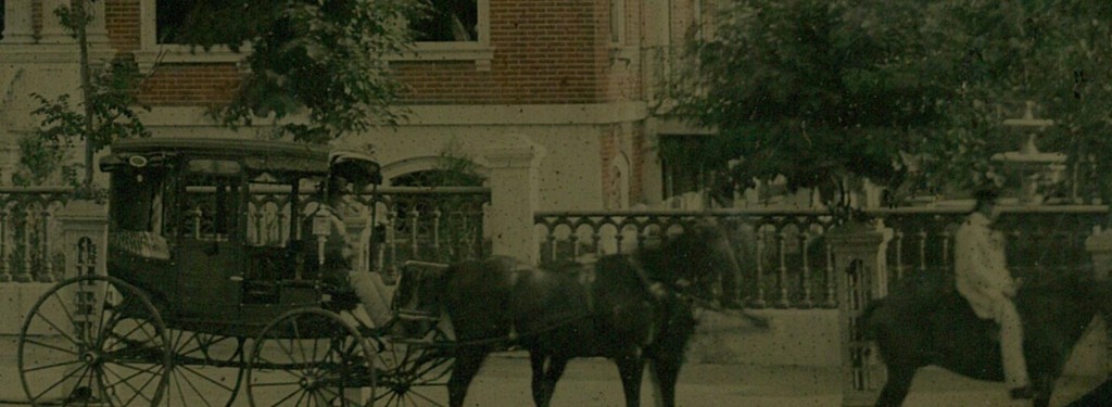 [Detail] Baltimore, Md [?] – Houses – Unidentified House, ca 1870s-1880s, SVF, MdHS.