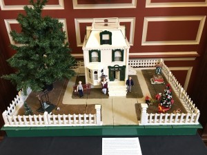 19th-century Christmas garden. MdHS.