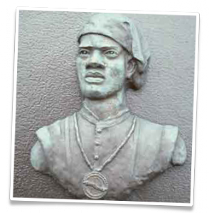 Image of De Sousa from Historic St. Mary’s City website, Historic Saint Mary’s City.