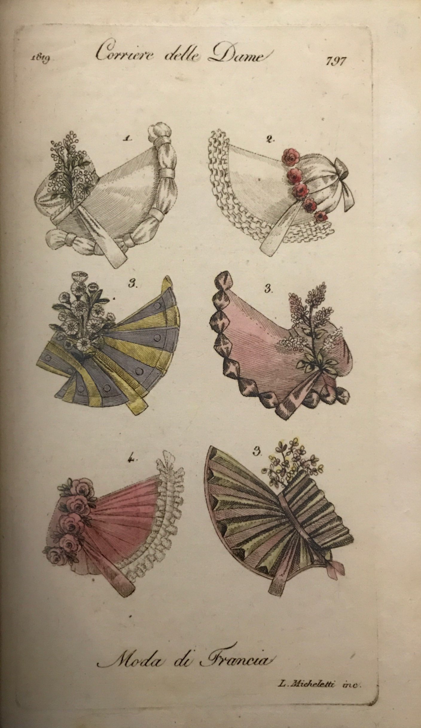 1820s Drawn Bonnets