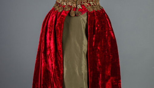 Red velvet dress Bottom