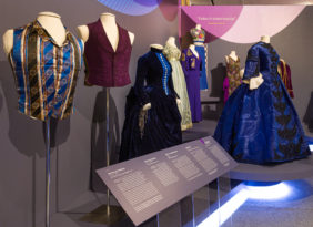 A display in the Spectrum of Fashion exhibition.